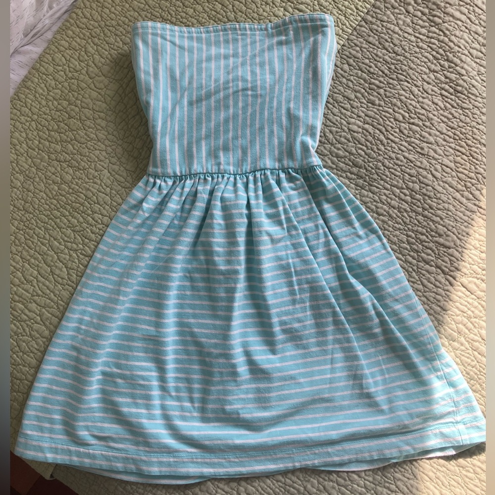 🎉 3/$15 Strapless Striped Mini Dress M